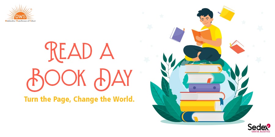 Happy Read a Book Day: Turn the Page, Change the World.